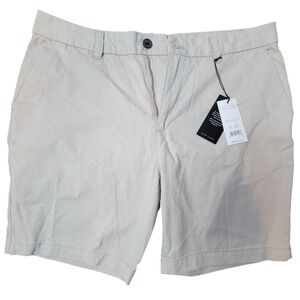 New Look Men's 36R Beige Straight Fit Chino Shorts Casual Summer‎